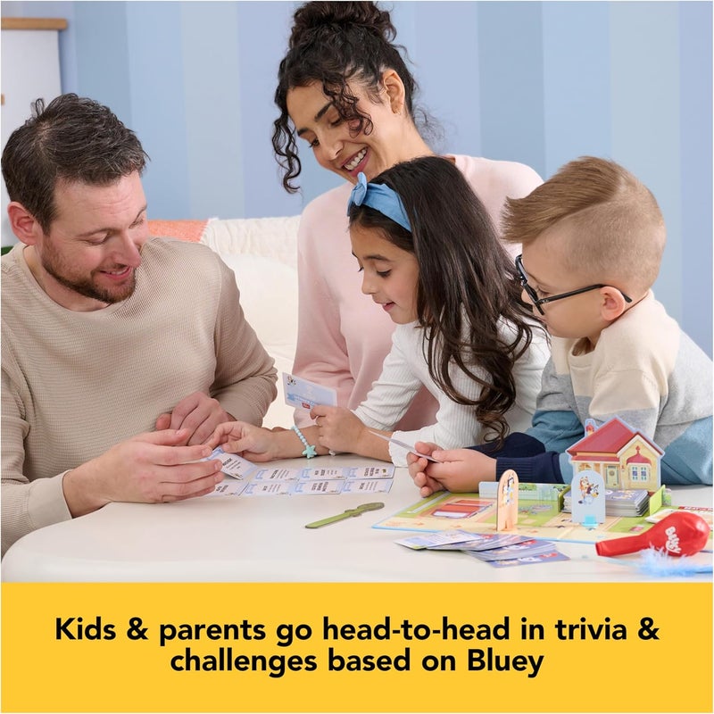 Spin Master Games , Bluey Beat The Parents, Head-to-Head Trivia & Fun Family Game Night Challenges, Easy Play, Bluey Toys, Kids & Family, 2-6 Players, for Ages 5 & Up - Image 3